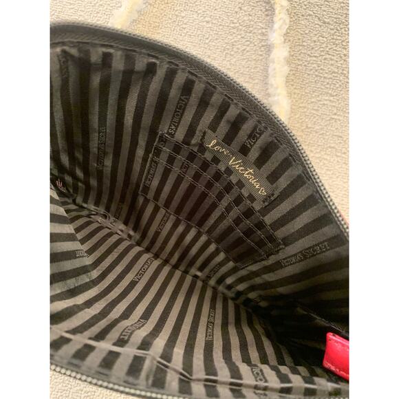 VICTORIA'S SECRET Women Red Gold Fringe Crossbody Bag - Picture 6 of 11